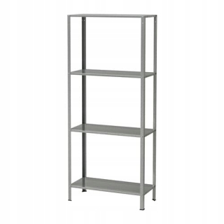 Regál, komoda do kúpeľne - Ikea hylll kovová polica 4 poličky 60x27x140cm