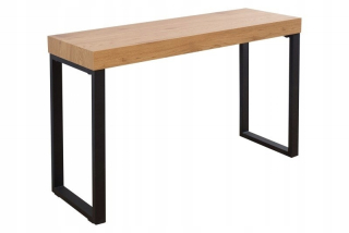 Toaletný stolík - Invicta Oak Desk 120 Oak - Dyhing MDF, nohy
