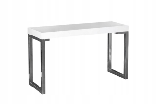 Toaletný stolík - Invicta Desk Verk 120x40 Biela - oceľ