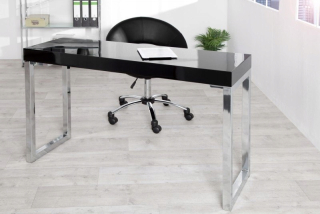 Toaletný stolík - Invicta Desk Verk 120x40 čierny