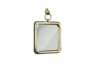 Zrkadlo do predsiene - Invicta Mirror Hanging Portrét 28 cm zlato