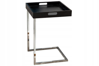 Toaletný stolík - Invicta Table Chiano Black - odnímateľný top, chono