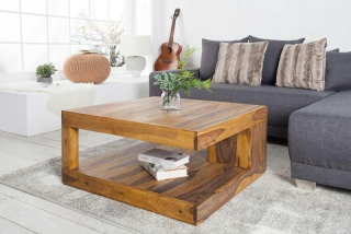 Toaletný stolík - Invicta Table Giant L 80 cm Sheesham - masívne drevo