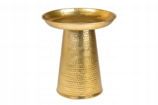 Toaletný stolík - Invicta Table Orient 45 cm zlato - hliník, kov