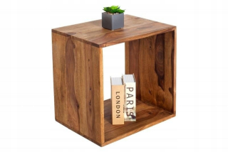 Toaletný stolík - Invicta Night Table Makassar II 45 cm - Sheesham,