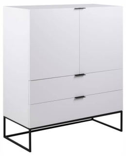I_kobe biała kancelárska kabinet