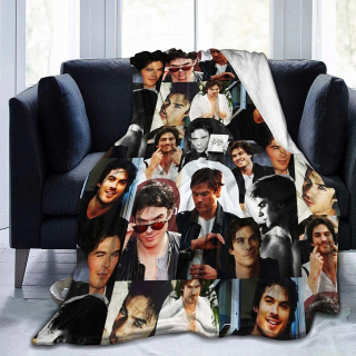 Prikrývka, prehozy na posteľ - Ian Somerhalder prikrývky objatia