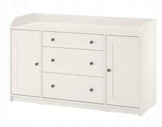 Ikea Hauga Krystens, White140x84 cm