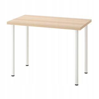 Kancelársky stôl - Ikea linnmon adils stolný stôl 100x60