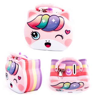 Pokladnička pre deti - UNICORN Piggy Bank pre dievčatá Rôzne farby