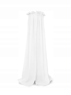 Baldachýn - Jollein Baldachim pre vintage lôžko 155 cm biely