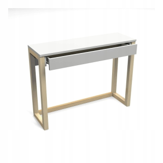 Toaletný stolík - VerySim White Mat 100 x 75 x 32 cm konzola