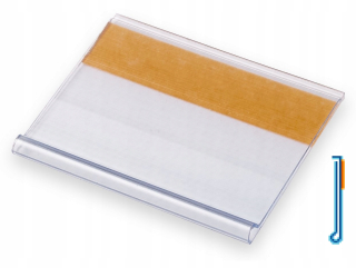 Regál, polica do pracovne - Vrecko na samoobslužné vrecko 30x60 mm - 100 pcs