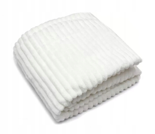 Prikrývka, prehozy na posteľ - Prikrývka 160x200 Plaid Bedspreads, Biele pruhy, pekné