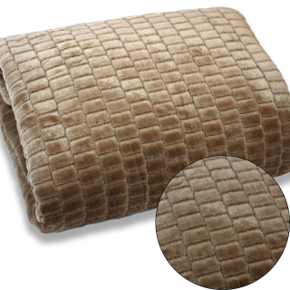 Prikrývka, prehozy na posteľ - LOTOS Bedspread 1 220x240 cm čierna