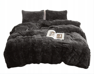 Prikrývka, prehozy na posteľ - Prikrývka 200x220 taliansky chlpatý plyšový plyšový bedspread