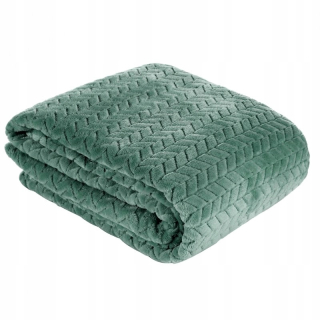 Prikrývka, prehozy na posteľ - Prikrývka Cindy 200x220 Mint Design 91