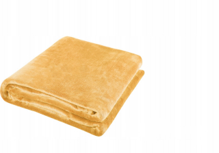 Prikrývka, prehozy na posteľ - Comfort Deaket 160/200 Horčica