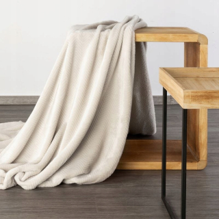 Prikrývka, prehozy na posteľ - Deka D91 Cindy5 200 x 220 cm krém