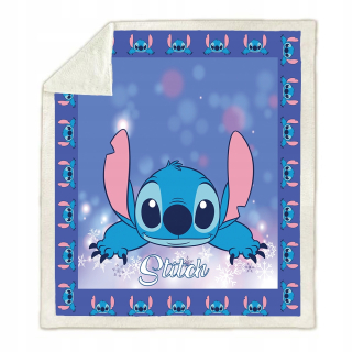 Prikrývka, prehozy na posteľ - Disney Cartoon Lilo a Stitch Funny Post?