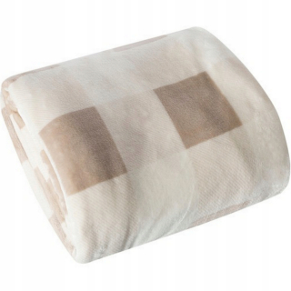 Prikrývka, prehozy na posteľ - Prikrývka ELL BEIGE 150x200 Eurofirany Grille Sale