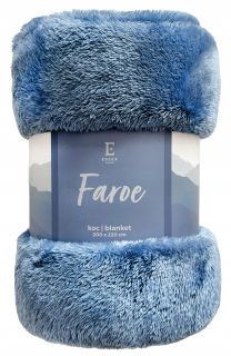 Prikrývka, prehozy na posteľ - Faro prikrývka Bedspread 200x220 Blue Downy Nice