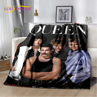 Prikrývka, prehozy na posteľ - Freddie Mercury Queen-Rock-Band Koc Soft Plush