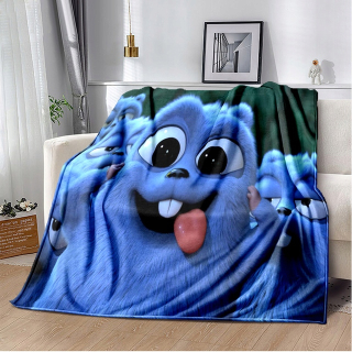Prikrývka, prehozy na posteľ - Prikrývka grizzzy a lemmings prikrývky na celé svetlo -