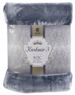 Prikrývka, prehozy na posteľ - Kašmírová prikrývka Bedspread 150x200 modrá roztomilá
