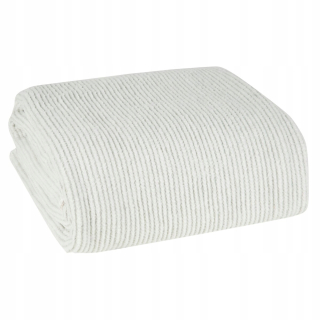 Prikrývka, prehozy na posteľ - Krémová prikrývka Bedspread pre kreslo 70x160 Eurofirany