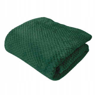 Prikrývka, prehozy na posteľ - Jacquard Microfiber stlačil zelenú 150x200