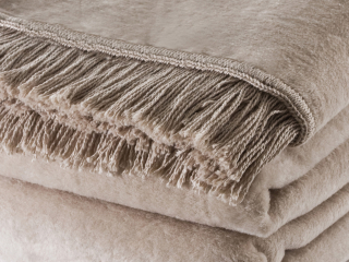 Prikrývka, prehozy na posteľ - MOCA Design Drave 150x200cm Fringes - 17 farieb !!!