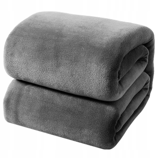 Prikrývka, prehozy na posteľ - Stredná prikrývka mäkká plaid 200x220 Farba mikrovlákna
