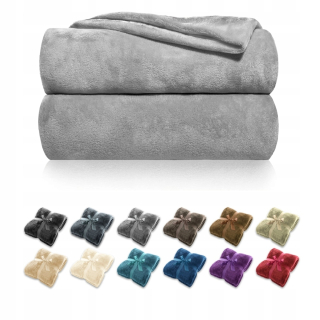 Prikrývka, prehozy na posteľ - Flossy polyester 240x220cm polyesterová prikrývka