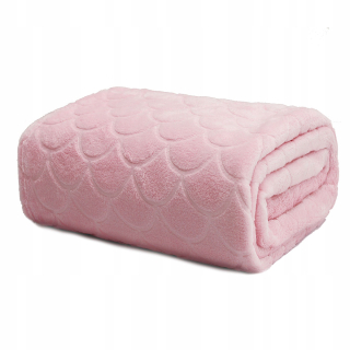 Prikrývka, prehozy na posteľ - Čierna prikrývka na posteli, kapucňa, mikrovlákno 130x160