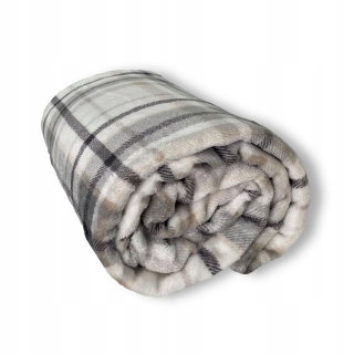 Prikrývka, prehozy na posteľ - Scotch Black 160x200 Mäkké kreslo