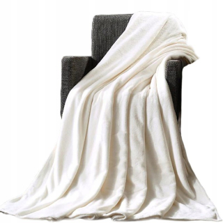 Prikrývka, prehozy na posteľ - Čierna prikrývka pre pohovku Soft Fleece 160x200