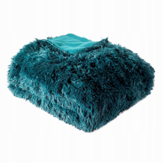 Prikrývka, prehozy na posteľ - Prikrývka Plaid Chlpary Bedspread Lettie 200x220 C.Turkus