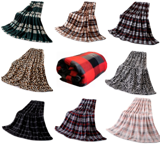 Prikrývka, prehozy na posteľ - Fleece prikrývka 200x220 Soft Polar Plaid