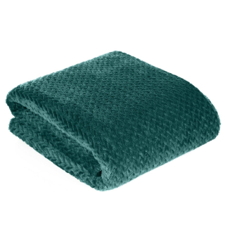 Prikrývka, prehozy na posteľ - Tyrkysová prikrývka Bedspread 200x220 Eurofirany