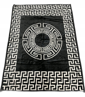 Prikrývka, prehozy na posteľ - Prikrývka Versace Black Y071