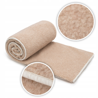 Prikrývka, prehozy na posteľ - Vlnená prikrývka 100x140 vlna 100% merino austratijs