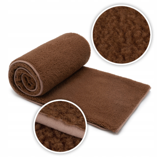 Prikrývka, prehozy na posteľ - Vlnená prikrývka 140x200 vlna 100% Merynos austratijs
