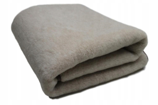 Prikrývka, prehozy na posteľ - Vlnená prikrývka 150x200 vlna 100% ťavá ťav