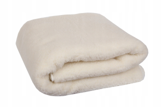 Prikrývka, prehozy na posteľ - Vlnená prikrývka 260x200 vlna 100% Merino Austratijs