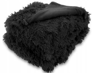 Prikrývka, prehozy na posteľ - Čierna talianska furrowa Plaid 200x220 Bed Bedspread
