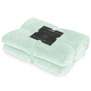 Prikrývka, prehozy na posteľ - Extrahovaná prikrývka 150x200 Henry Mint Mint