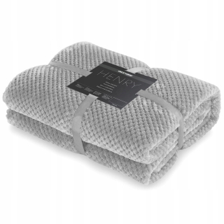 Prikrývka, prehozy na posteľ - Extrahovaná prikrývka 150x200 Henry Steel Steel