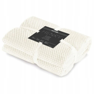 Prikrývka, prehozy na posteľ - Extrudovaná prikrývka 220x240 Henry Cream Cream