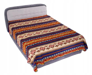 Prikrývka, prehozy na posteľ - „Otavalo“ prikrývka na vlnu alpaky